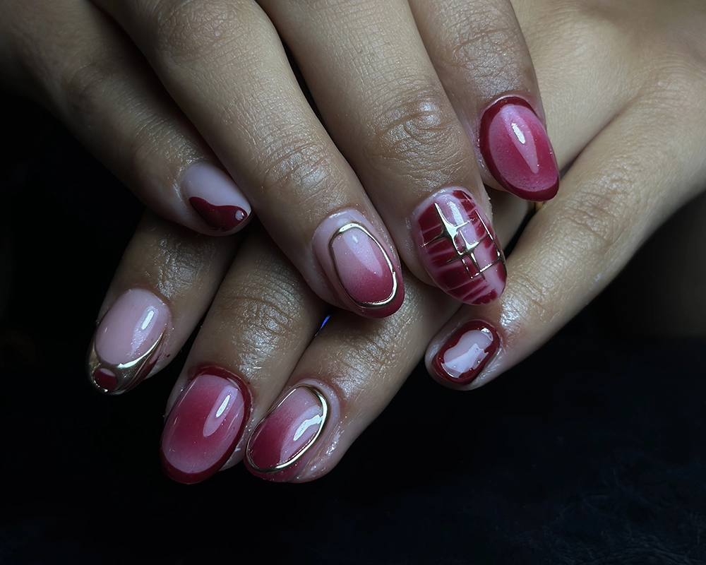 Uñas hechas con Acrygel.